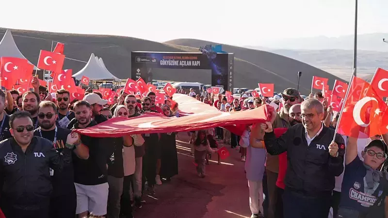 Konaklı’da TÜBİTAK Gökyüzü Gözlem Etkinliği coşkusu sürdü