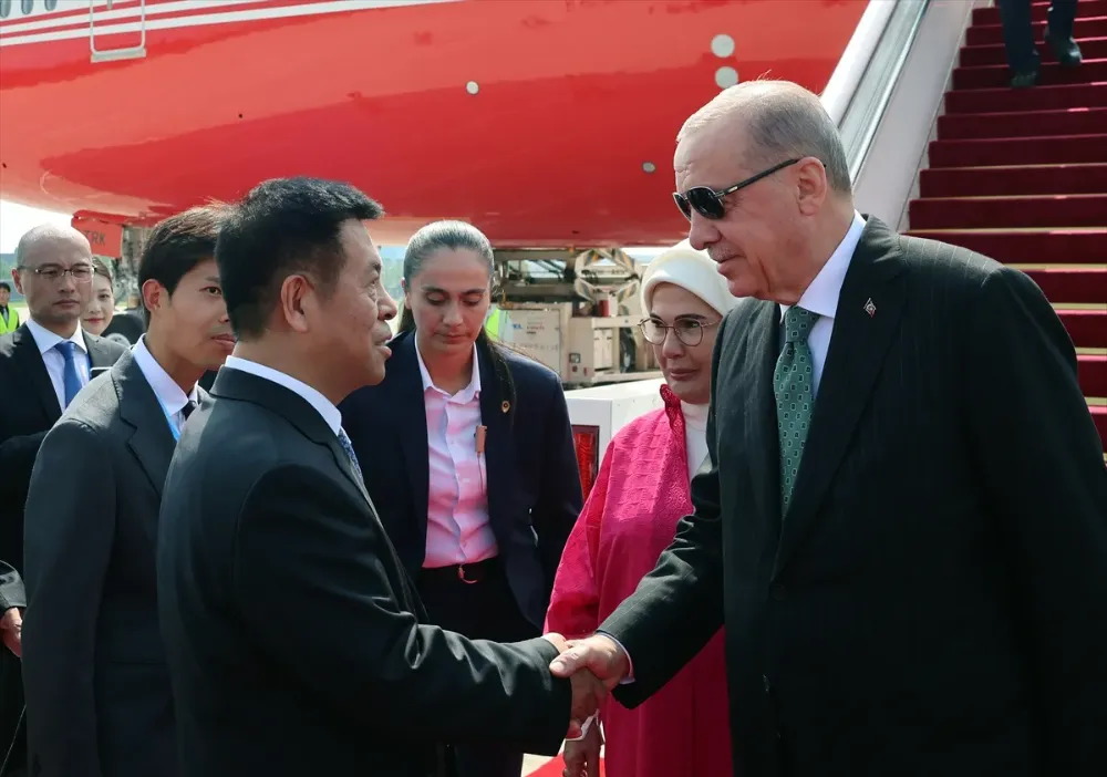 Cumhurbaşkanı Erdoğan Çin’de: Şanghay İşbirliği Zirvesi’ne katıldı