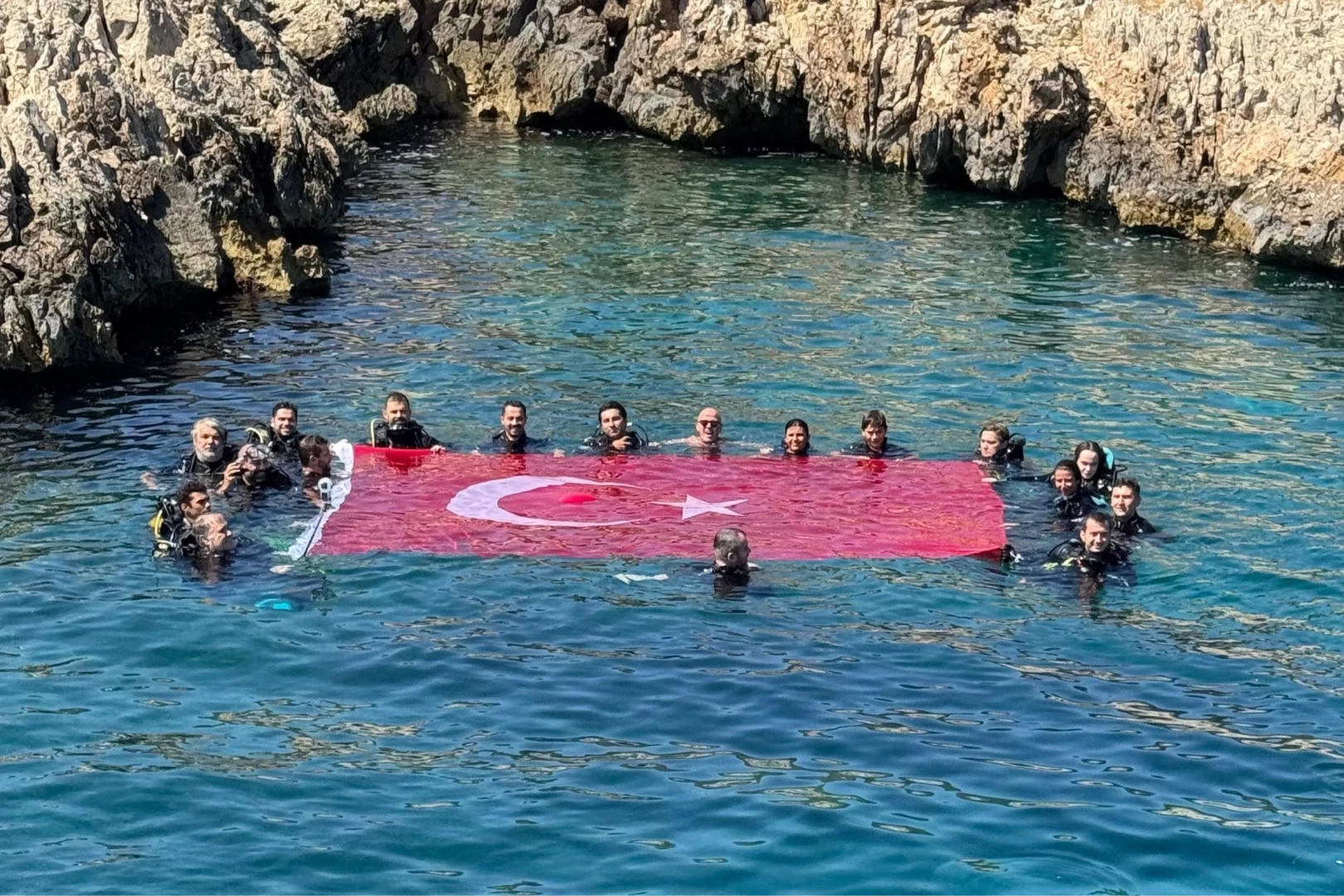 Saros Körfezi’nde zafer dalışı