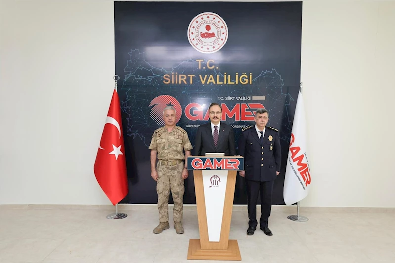 Siirt’te Temmuz ayı asayiş ve güvenlik raporu açıklandı