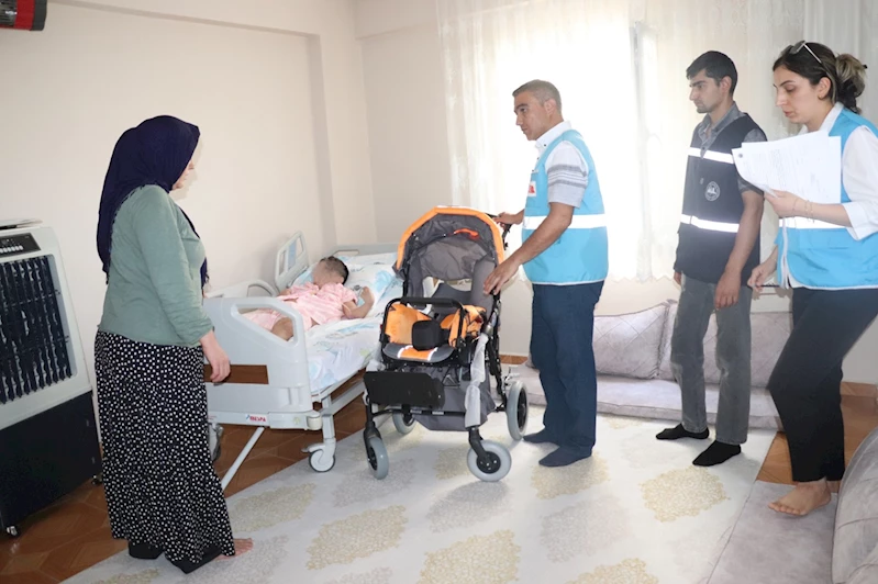 Engelli vatandaşlara tekerlekli sandalye ve medikal ürün desteği