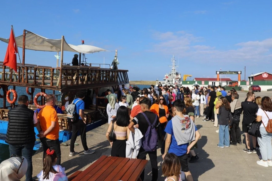 Fatsa Fener Adası’nda sefer saatleri yenilendi