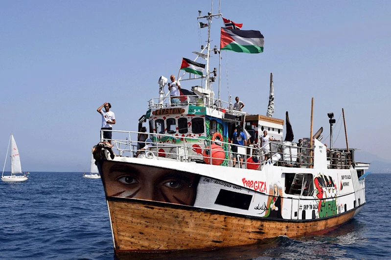 Küresel Kararlılık Filosu ablukayı kırmak için Gazze