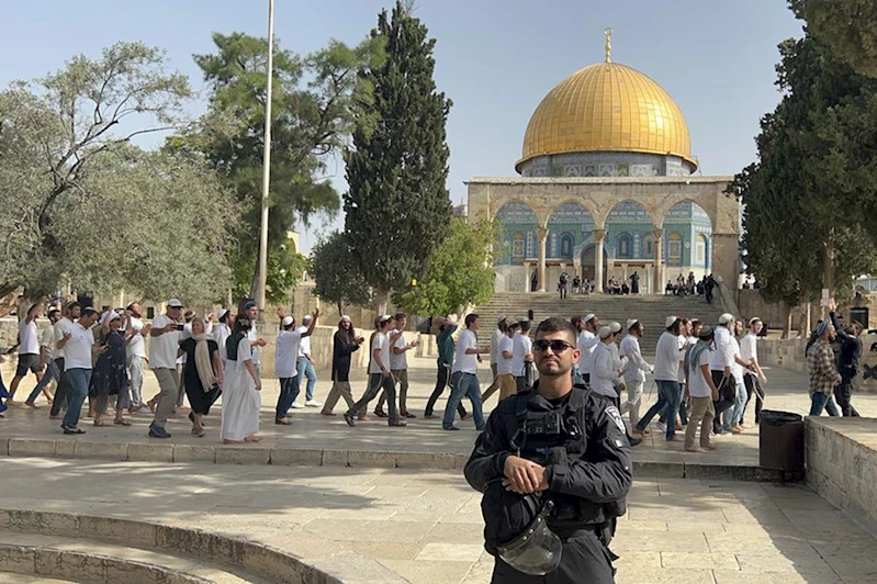 Siyonist çetelerden Mescid-i Aksa