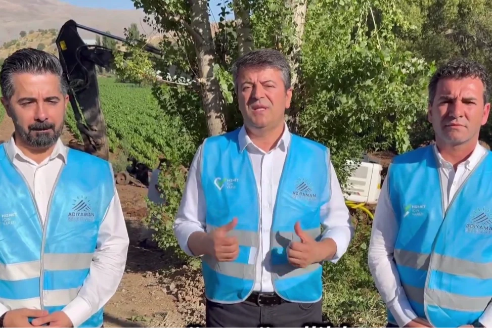 Adıyaman’da göreve iadesi ardından ilk ziyareti Havşeri İsale Hattı
