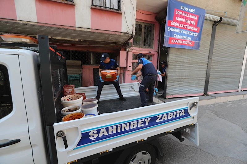 Zabıtaya mukavemet gösteren şahsın iş yeri kapatıldı
