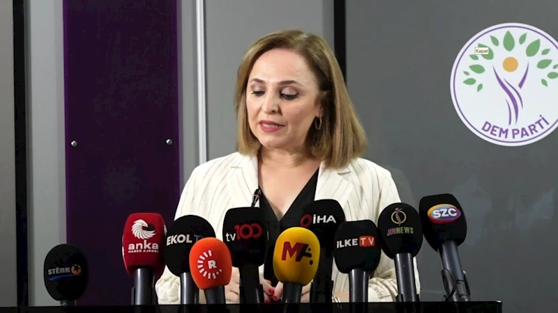 DEM Parti Sözcüsü Doğan, komisyondaki olası yeni temsile ilişkin açıklama yaptı 