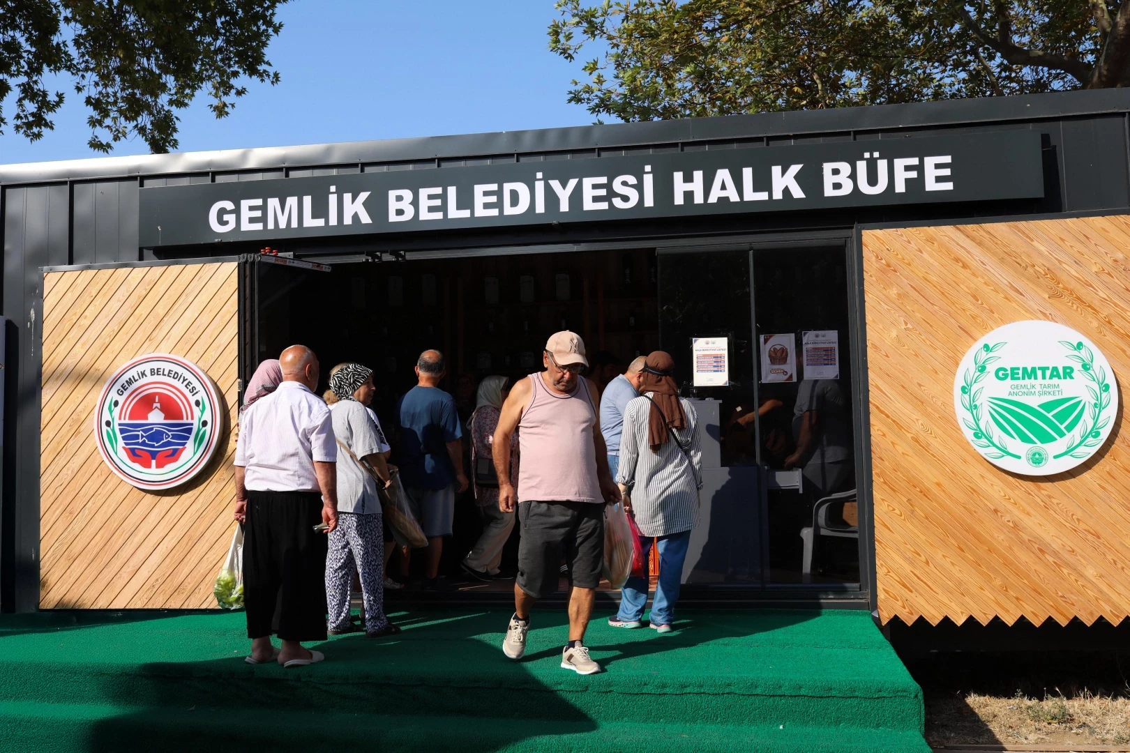 Gemlik Belediyesi’nden Kumla’ya yeni halk büfe hizmeti