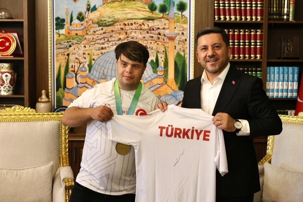 Milli sporcu Ramazan Ünlü Nevşehir