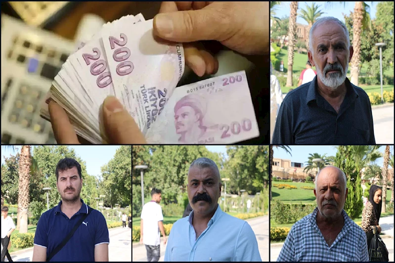 Şanlıurfalılar tepkili: Asgari ücrete ara zam yapılmalı