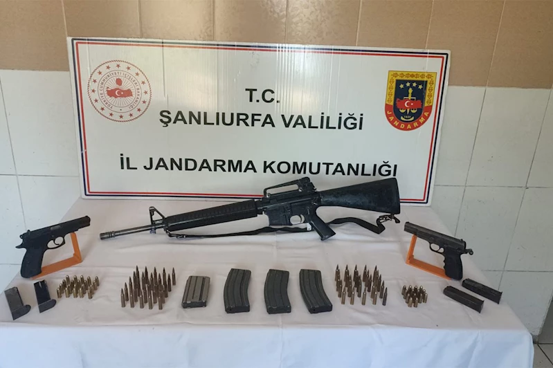 Şanlıurfa’da ruhsatsız silah operasyonu