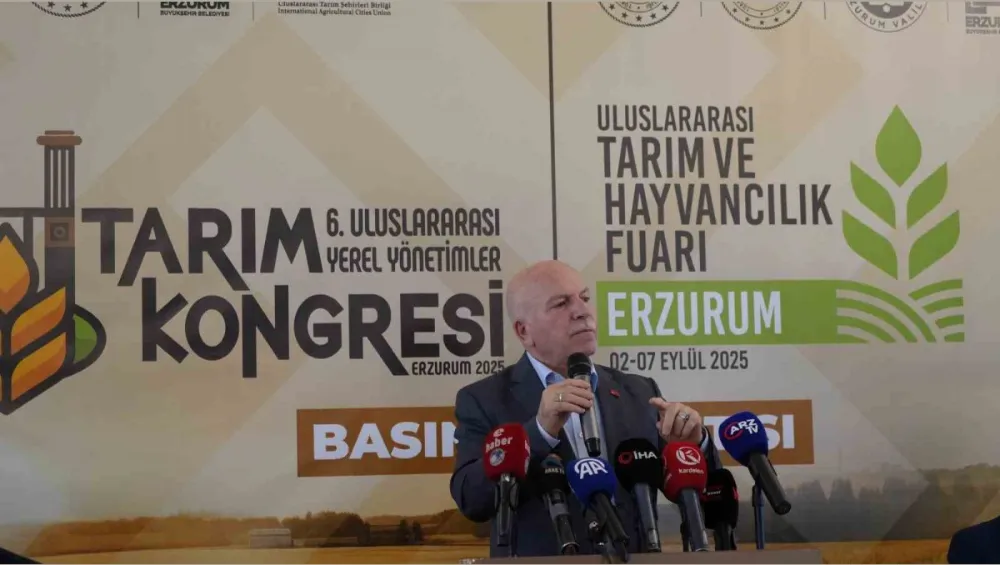  Erzurum’da 2–7 Eylül’de Uluslararası Tarım ve Hayvancılık Fuarı Düzenlenecek 