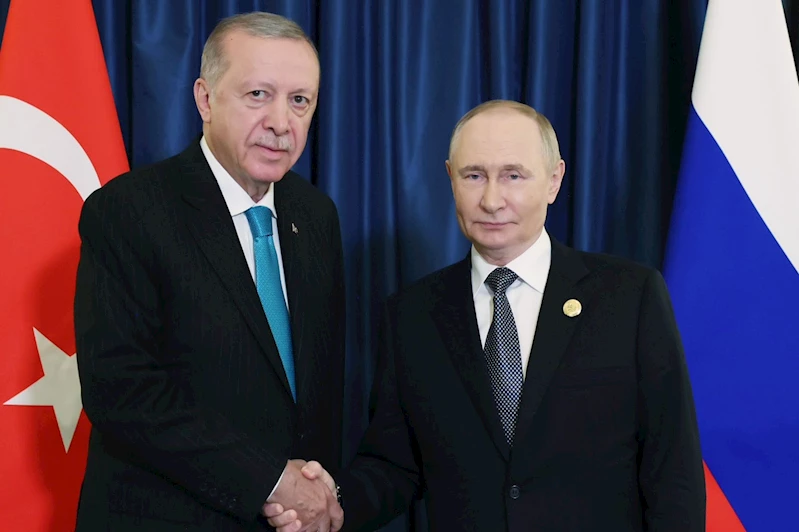 Cumhurbaşkanı Erdoğan, Rusya Devlet Başkanı Putin ile görüştü