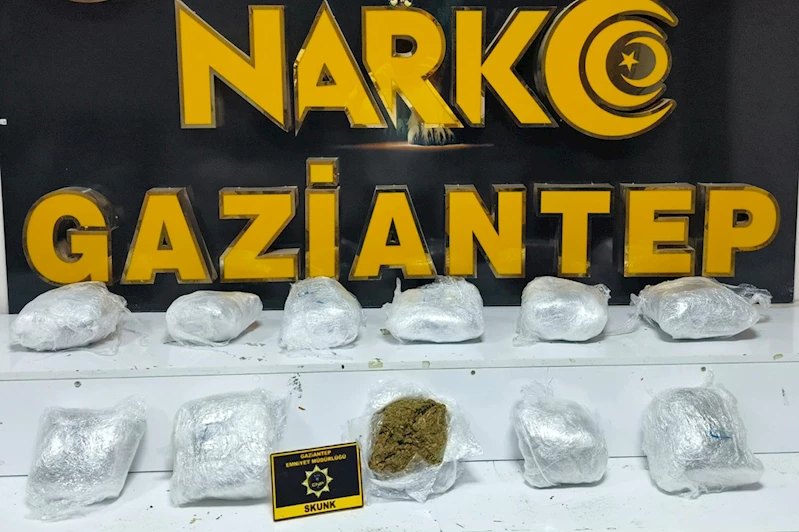 Gaziantep’te uyuşturucuyla mücadelede 203 kişi tutuklandı