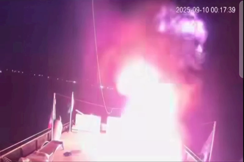 Küresel Sumud Filosuna ikinci saldırı gerçekleştirildi