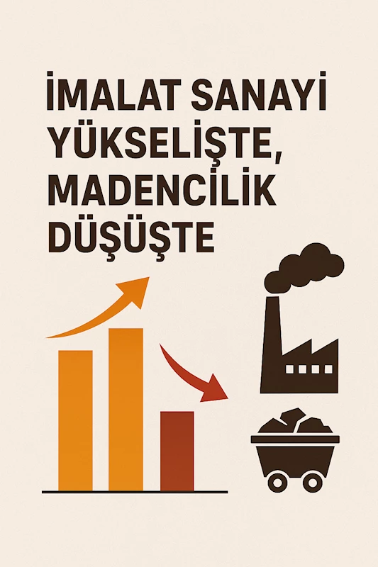 İmalat Sanayi Yükselişte, Madencilik Düşüşte!