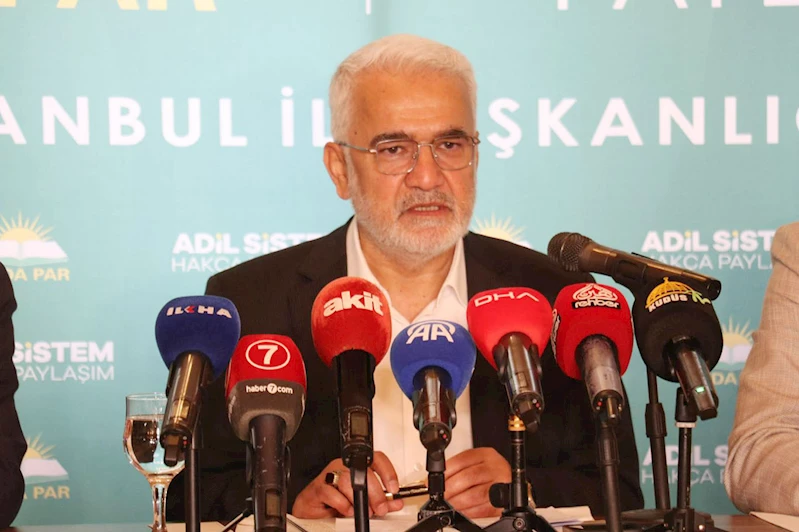 HÜDA PAR Genel Başkanı Yapıcıoğlu: Soykırımcı israilin anladığı tek şey güçtür