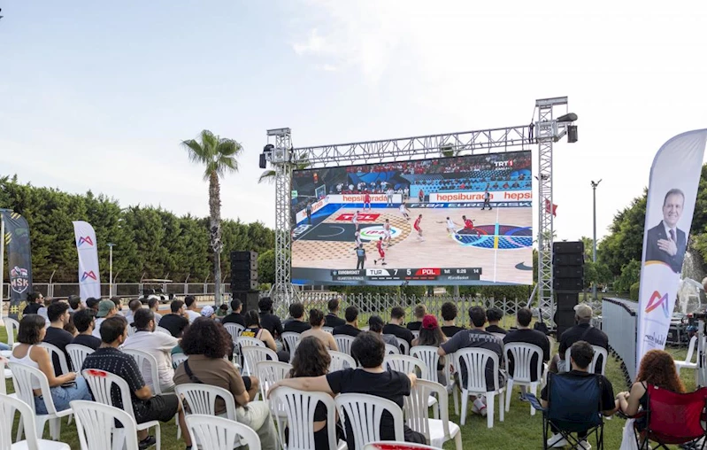 Mersin’de Büyükşehir’le EuroBasket Coşkusu