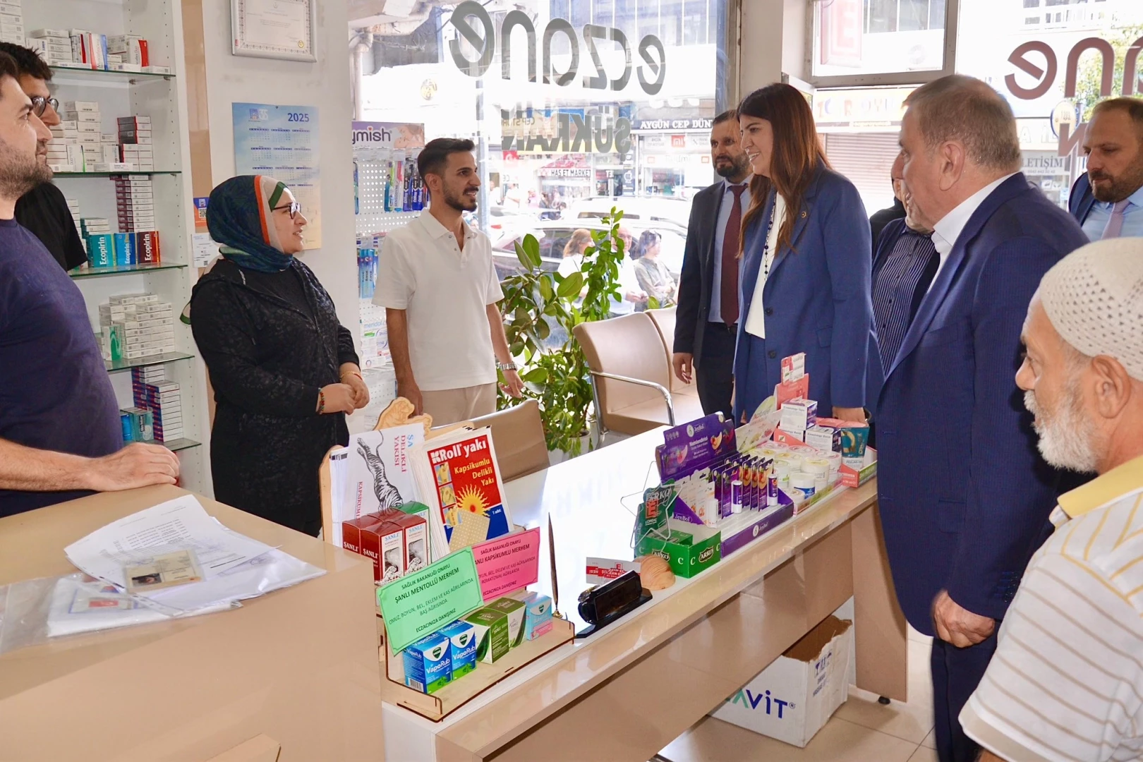 AK Partili Ayaydın, Midyatlılarla buluştu