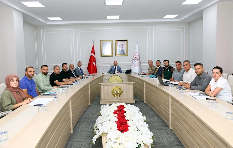 Tarım Arazilerinin Korunmasına Yönelik Değerlendirme toplantısı yapıldı 