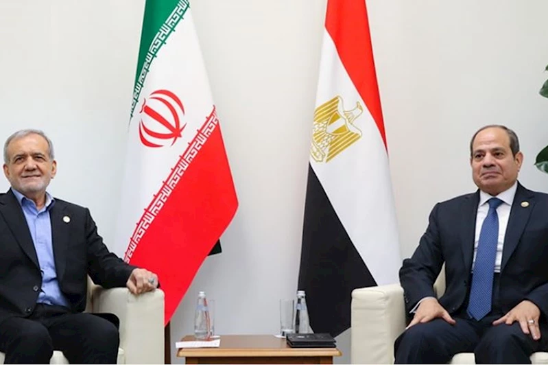 Pezeşkiyan ve Sisi, İran’ın nükleer enerji dosyasını görüştü