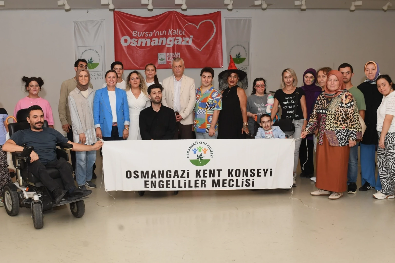 Bursa Osmangazi’de engelli bireyler 3 Aralık’a özel gösteri hazırlıyor