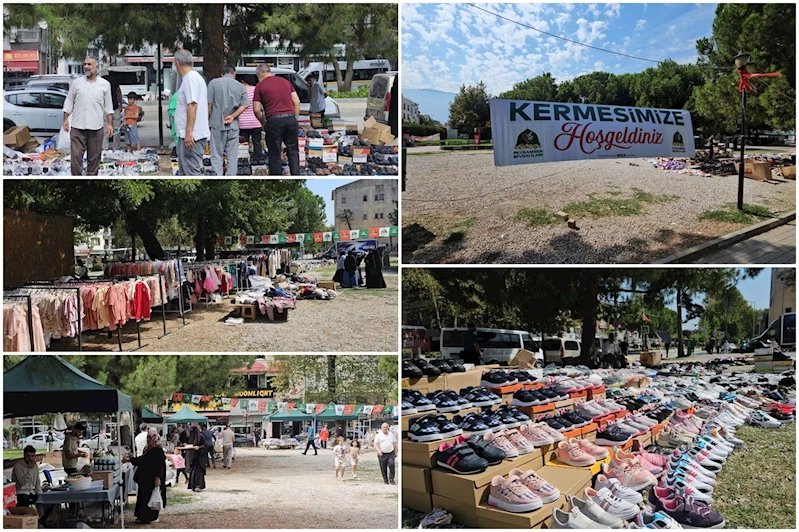Peygamber Sevdalıları, Bursa’da ihtiyaç sahipleri için kermes düzenliyor
