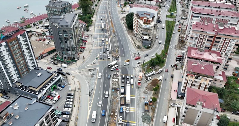 Trabzon’da Modern Kavşak Düzenlemesiyle Ulaşım Kolaylaşacak