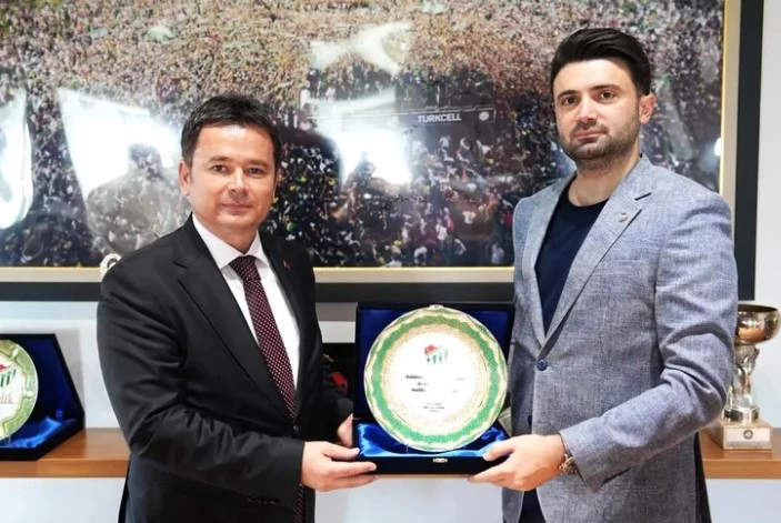 Osmangazi Belediyesi’nden Bursaspor’a Destek Ziyareti