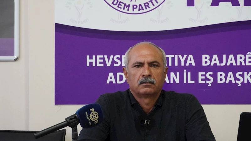 DEM Parti Adıyaman İl Eş Başkanı Mehmet Bayır: ‘12 Eylül zihniyetini ortadan kaldırma mücadelemiz sürüyor’  - Videolu Haber