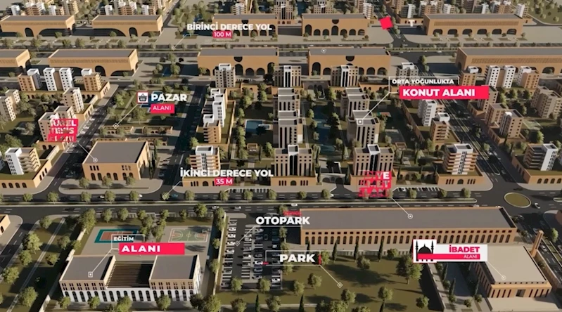 Büyükşehir, Türkiye’nin En Gelişmiş Uydu Kentini Kuruyor