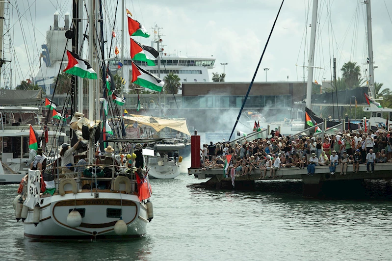 Küresel Sumud Filosu, Gazze