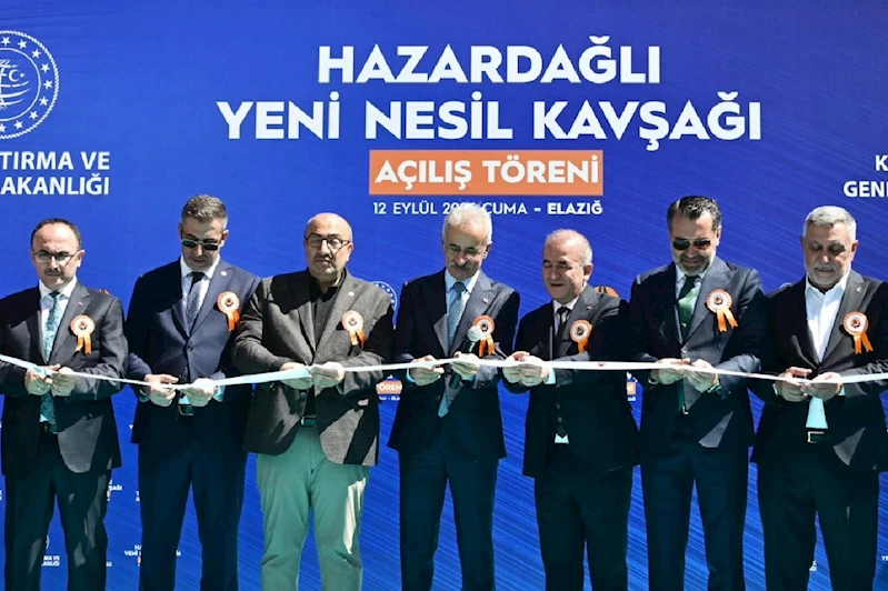 Elazığ Hazardağlı Yeni Nesil Kavşağı hizmete açıldı
