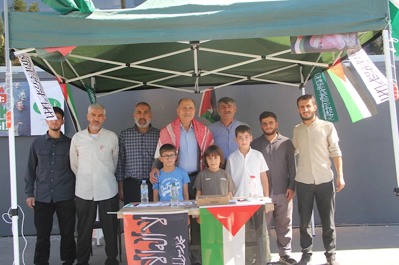 HÜDA PAR Bingöl Gençlik Kolları’ndan Küresel Sumud Filosu