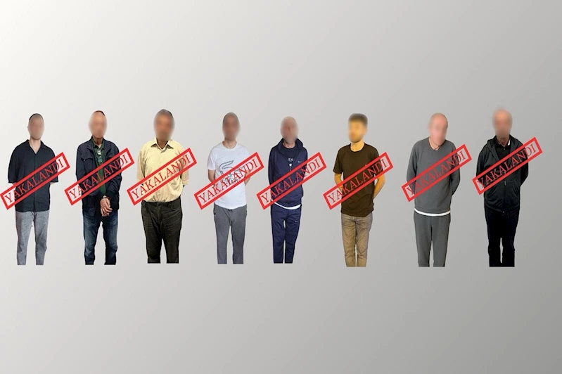 Kırmızı bültenle aranan 6 şahıs Türkiye