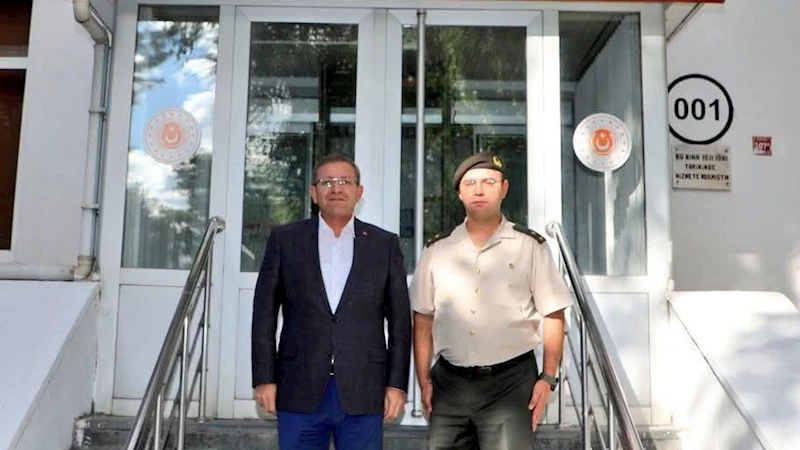 Vali Ziya Polat’tan Kars Askerlik Şubesi Başkanlığı’na Ziyaret