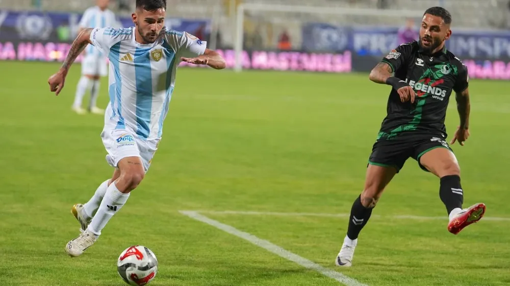 Erzurumspor FK ile Sakaryaspor 1-1 Berabere Kaldı