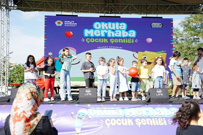 Büyükşehir’den “Okula Merhaba” Çocuk Şenliği