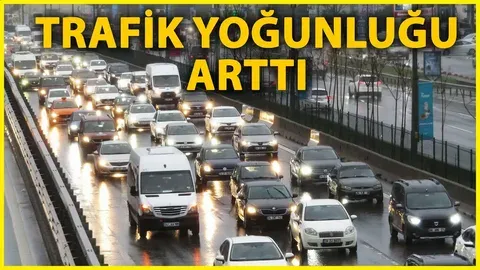 Erzurum’da Trafik Yoğunluğu Artıyor