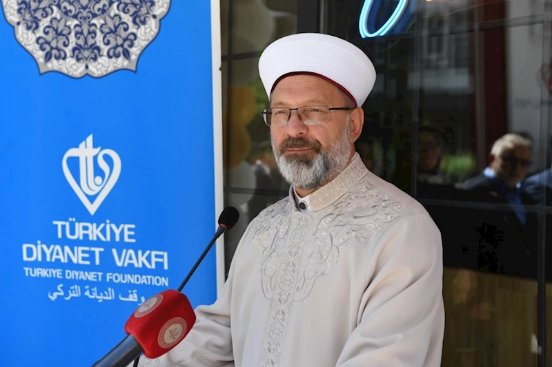 Erbaş: Dünyayı iyilik değiştirir