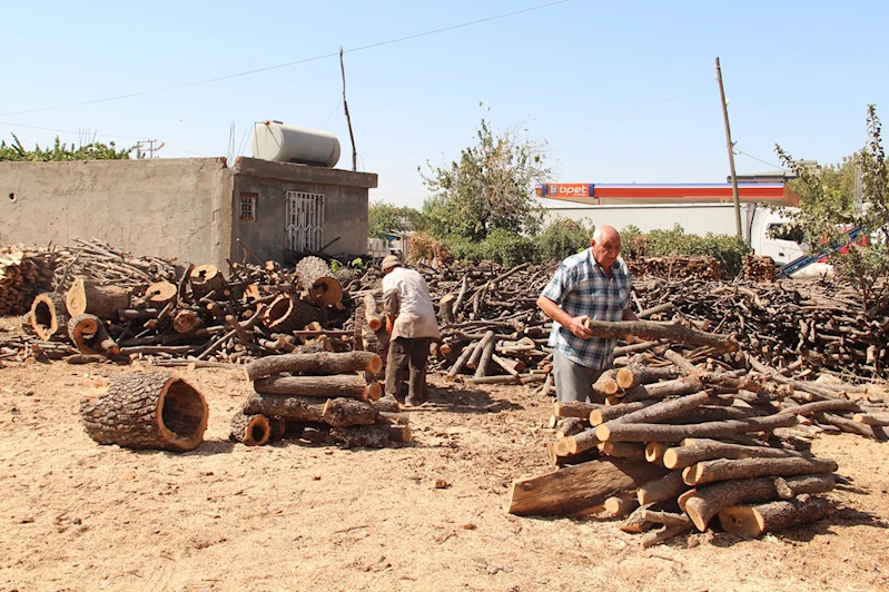 Oduncularda kış hazırlıkları başladı 