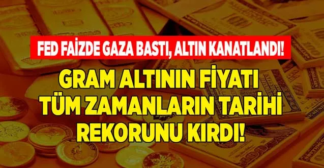 Gram Altın Rekor Kırdı: FED Kararı Öncesi Yatırımcı Güvende