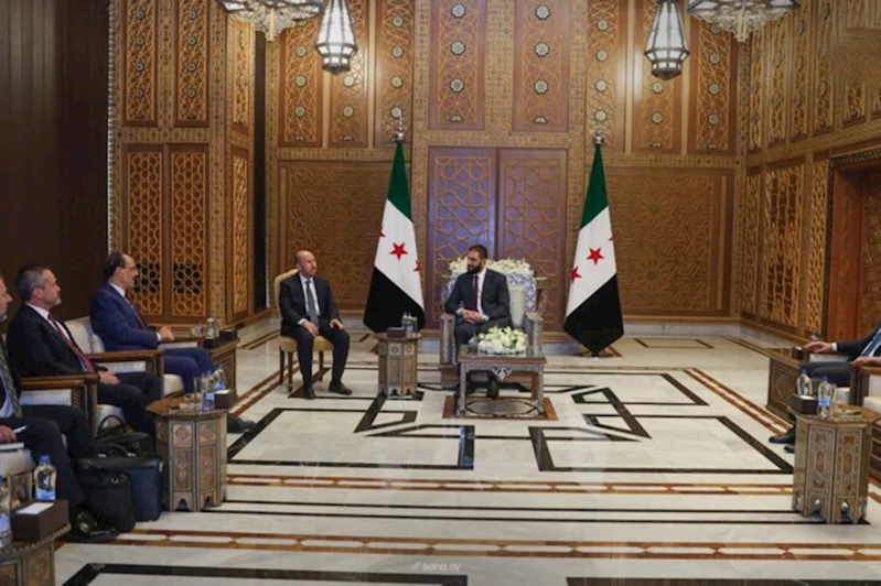 MİT Başkanı İbrahim Kalın, Ahmed Şara ile görüştü