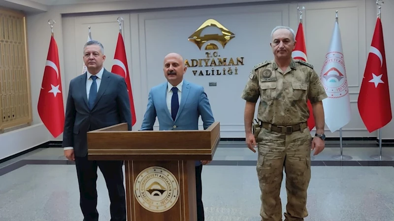 Adıyaman’da ‘Güvenlik ve Asayiş Değerlendirme Toplantısı’ gerçekleştirildi  - Videolu Haber