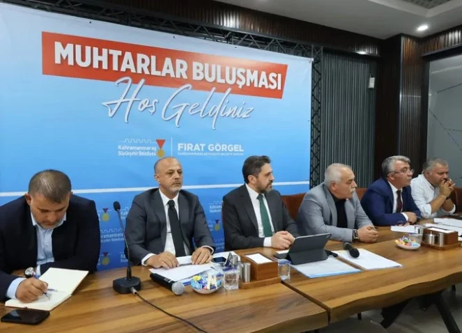 Kahramanmaraş’ta Muhtarlar Buluşması Afşin’de Yapıldı