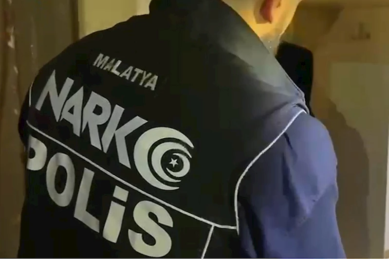 Malatya’da uyuşturucu operasyonları: 38 şüpheli tutuklandı