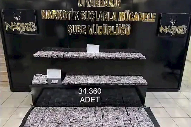 Diyarbakır’da kokain ve uyuşturucu hap ele geçirildi: 14 tutuklama