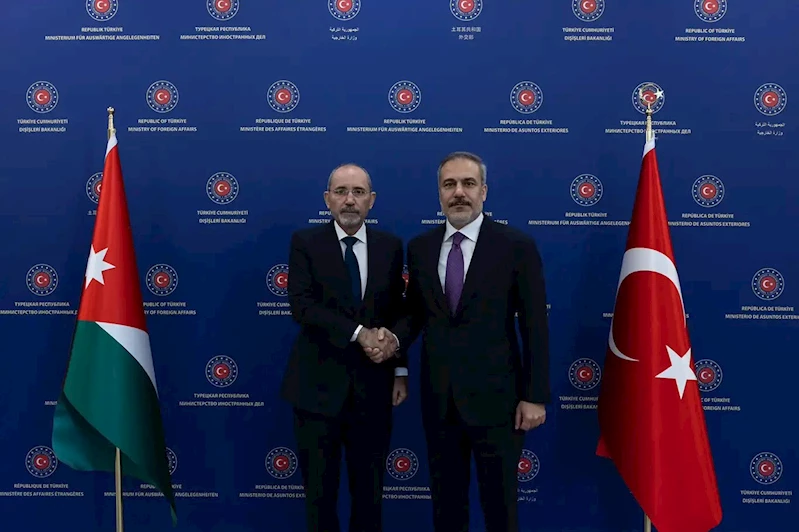 Bakan Fidan ile Ürdünlü mevkidaşı Safadi arasında telefon görüşmesi