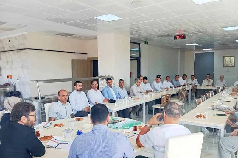 Bingöl İl Müftülüğünde umre organizasyonu toplantısı