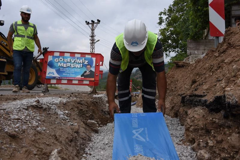 MESKİ, Değirmendere Mahallesi İçme Suyu Hattını Modernize Etti